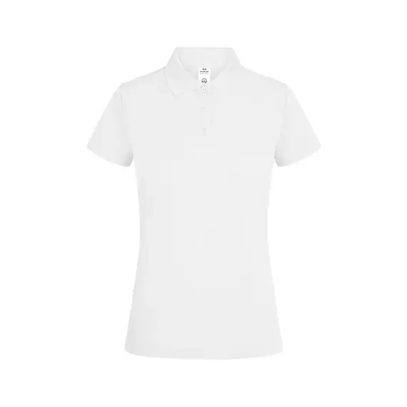 Polo Manga Curta CoolPass Mulher Branco Tamanho M