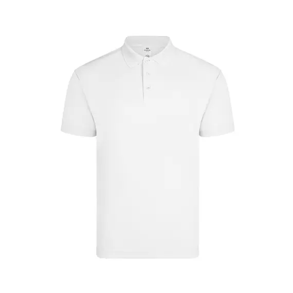 Polo Manga Curta CoolPass Adulto Branco Tamanho S