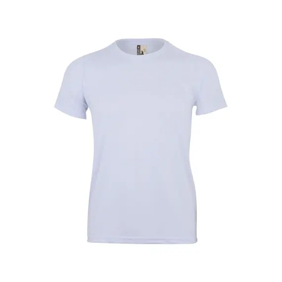 T-Shirt Adulto 100% Poliéster Bird Eye 130g Branco Tamanho L
