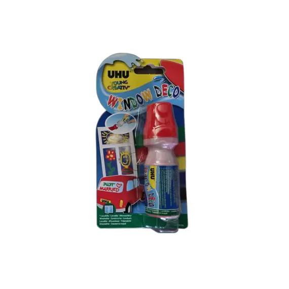 Tinta Young Creativ para Vidro em Vermelho 25ml