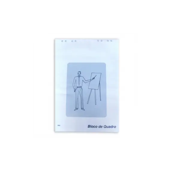 Bloco Papel Conferência 65x90cm 70g 50Fls