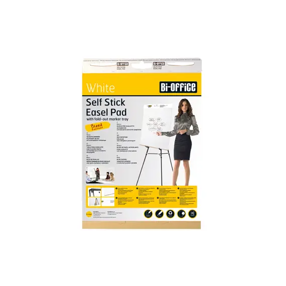 Bloco Papel Conferência Adesivo 77x63cm FL12807 63g 30Fls