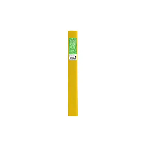 Papel Crepe Amarelo Limão 50x250cm Canson Rolo