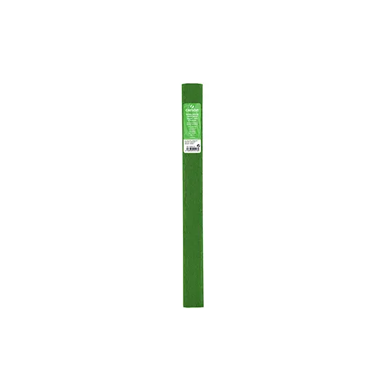 Papel Crepe Verde Bilhar 50x250cm Canson Rolo