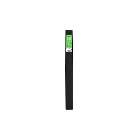 Papel Crepe Preto 50x250cm Canson Rolo