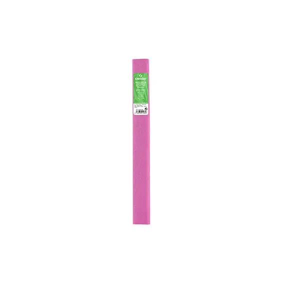 Papel Crepe Rosa 50x250cm Canson Rolo