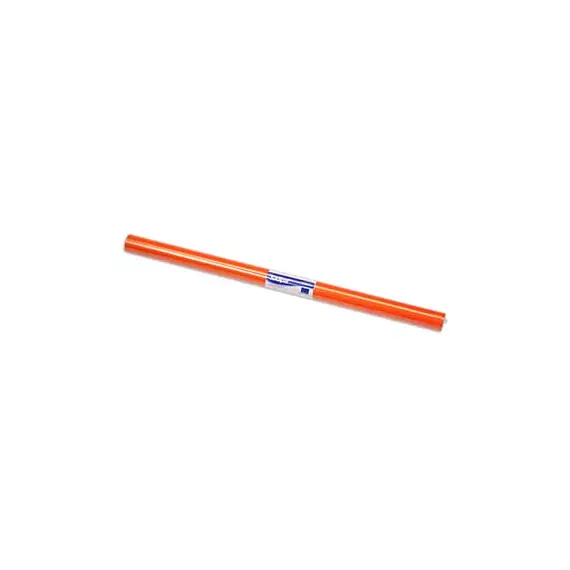 Papel Lustro Laranja 50x65cm Rolo 25Fls