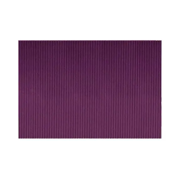 Cartão Canelado Colorido 50x70cm Roxo Folha