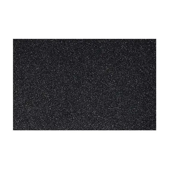 Placa de Cor Musgami Preto Glitter 50x70cm 1un