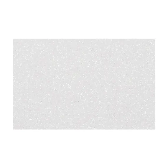 Placa de Cor Musgami Branco Glitter 50x70cm 1un