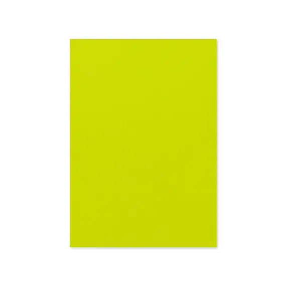Cartolina 50x65cm Amarelo Fluorescente 250g 25 Folhas Canson