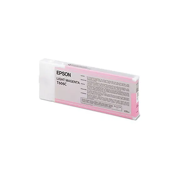 Tinteiro EPSON T606C Magenta Claro 220ml - Stylus Pro 4800