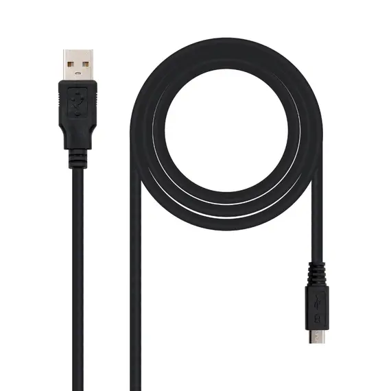 Cabo USB-A 2.0 Macho / micro-USB-B Macho 80cm