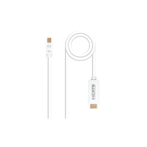 Cabo mini-Displayport Macho / HDMI Macho 2m