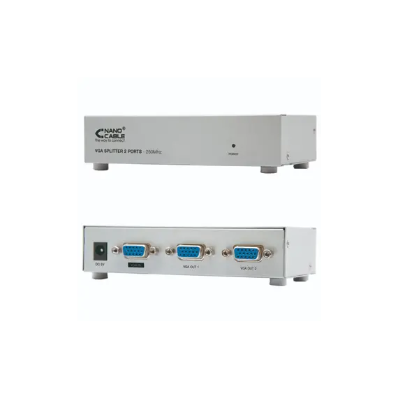 Splitter VGA 2 Portas com Alimentação