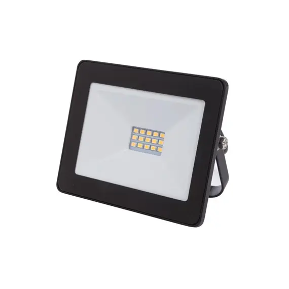 Projetor LED Exterior Branco Neutro 10W Preto