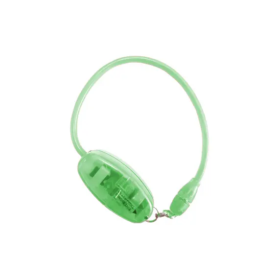 Bracelete Eletroluminescente EL Neon Verde