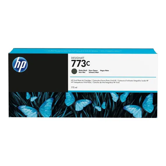 HP 773C original ink cartridge matte black 775ml 1-pack