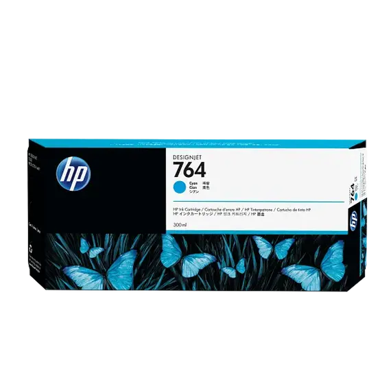 HP 764 original ink cartridge cyan standard capacity 300ml 1-pack