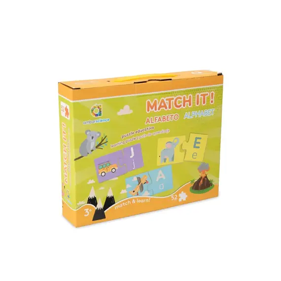 Puzzle Match it! Alfabeto Ambarscience