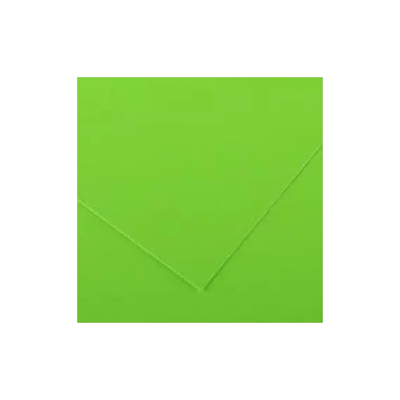 Cartolina 50x65cm Verde Fluorescente 250g 25 Folhas Canson