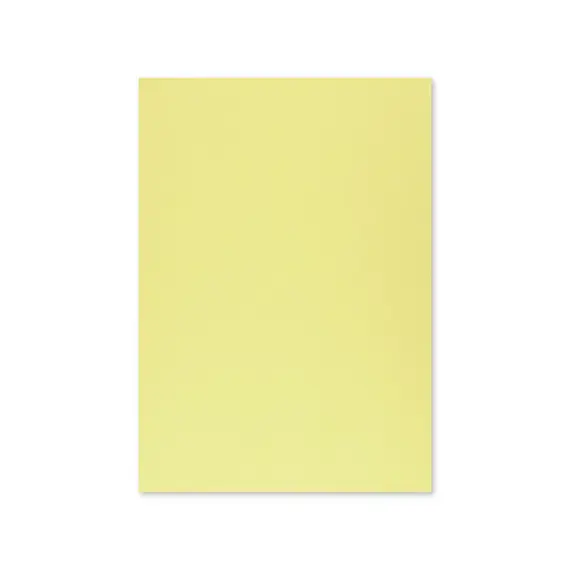 Cartolina 50x65cm Amarelo Suave 4 180g 1 Folha