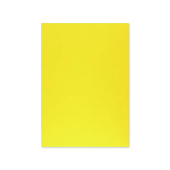 Cartolina 50x65cm Amarelo Girassol 4G 250g 1 Folha