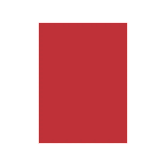Cartolina 50x65cm Vermelho 8F 180g 1 Folha