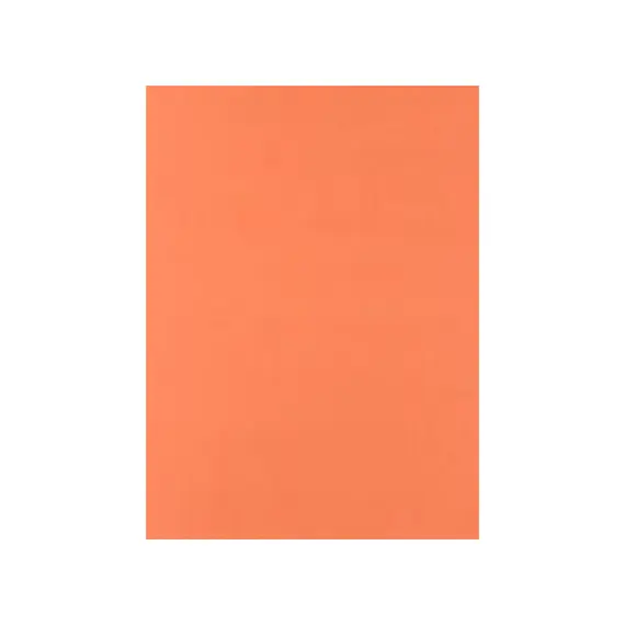 Cartolina 50x65cm Laranja Forte 6F 180g 1 Folha