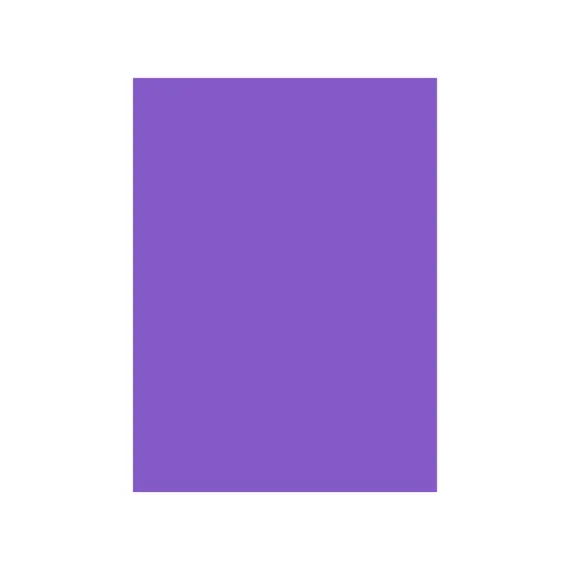 Cartolina A4 Roxo/Violeta 7V 180g 125 Folhas