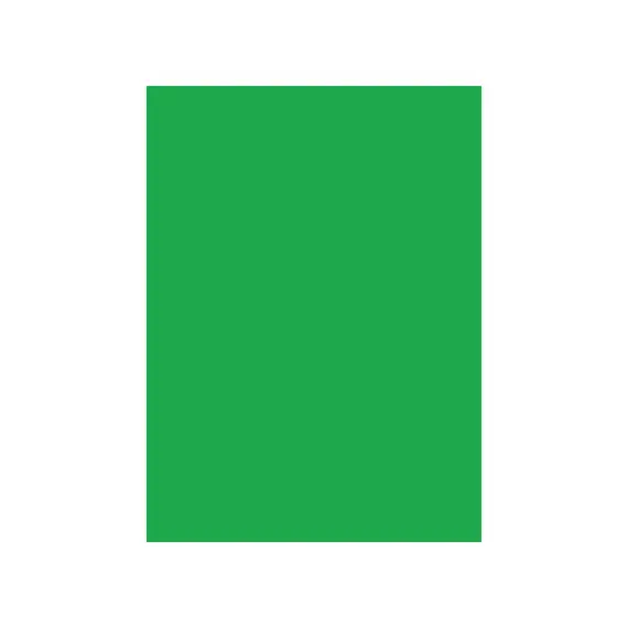 Cartolina A4 Verde Intenso 3M 180g 125 Folhas