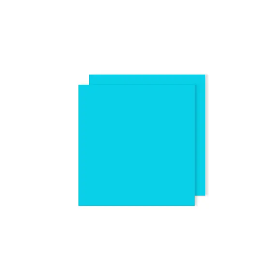 Cartolina A4 Azul Turquesa 185g 50 Folhas Canson