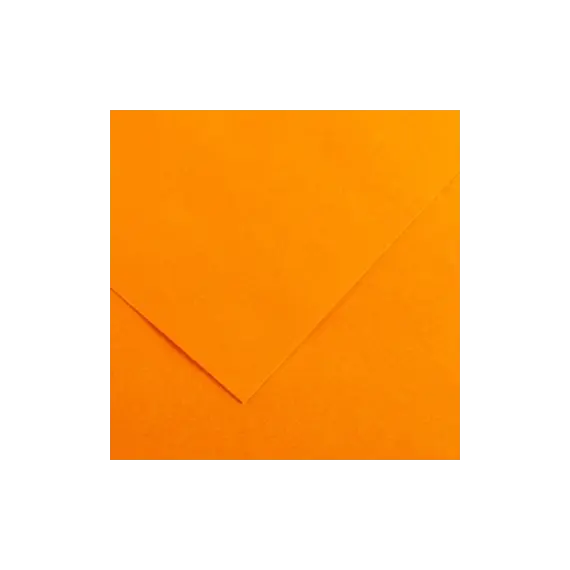 Cartolina A3 Laranja 185g Canson 50 Folhas