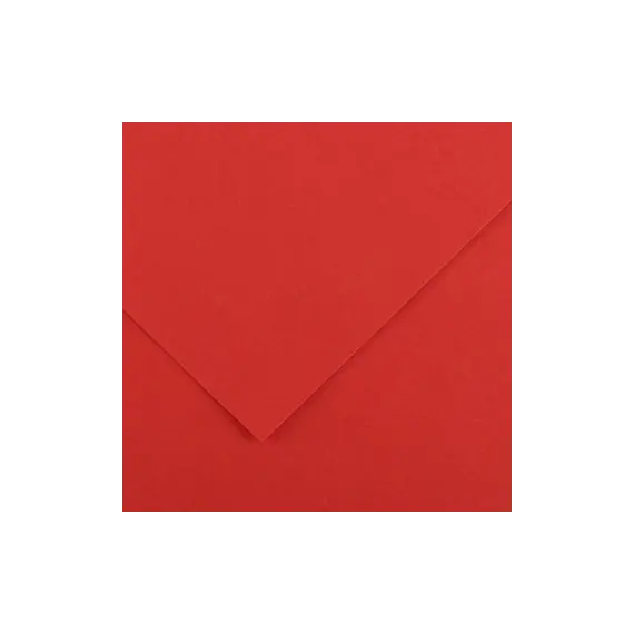 Cartolina A3 Vermelho 185g Canson 50 Folhas