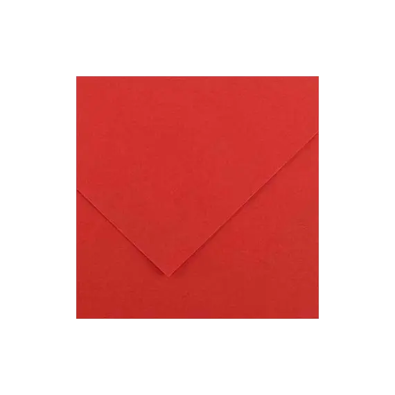 Cartolina 50x65cm Vermelho 185g 1 Folha Canson