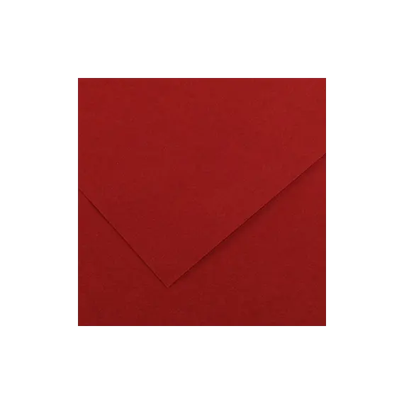 Cartolina 50x65cm Grená 185g 1 Folha Canson