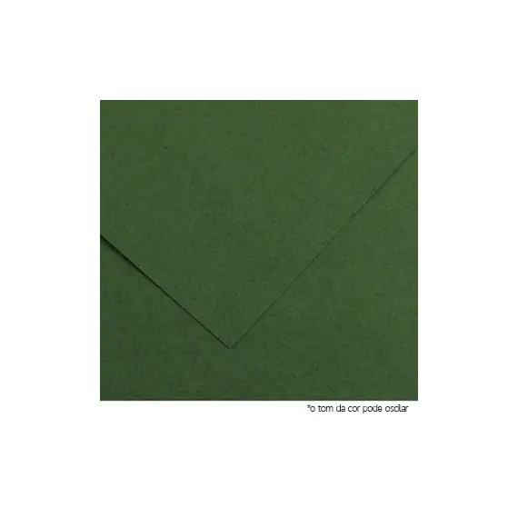 Cartolina 50x65cm Verde Abeto 185g 1 Folha Canson