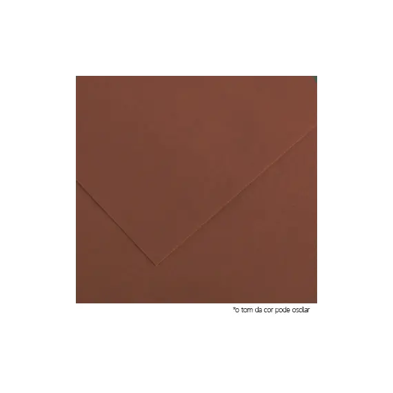 Cartolina 50x65cm Chocolate 185g 1 Folha Canson