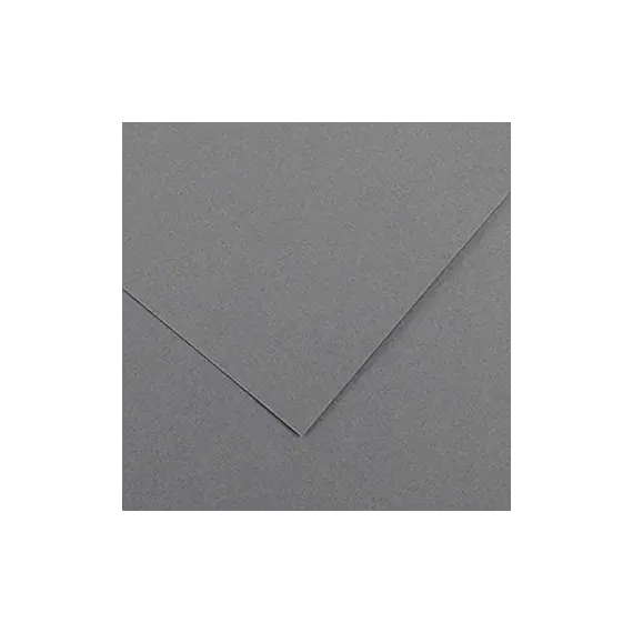Cartolina 50x65cm Cinzento Chumbo Escuro 185g 1 Folha Canson