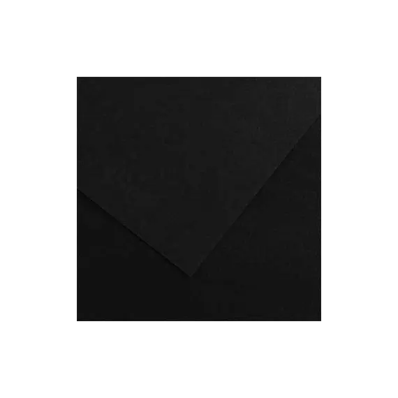 Cartolina 50x65cm Preto 185g 1 Folha Canson