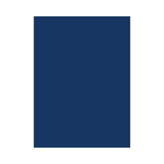 Cartolina A4 Azul Marinho 5L 180g 1 Folha