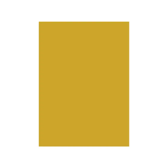 Cartolina A4 180gr 1 Folha Amarelo Torrado (4E)