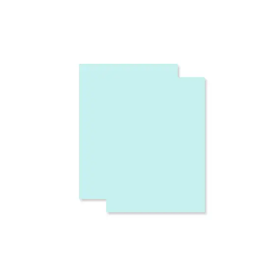 Cartolina 44.6x31.1cm 180g Azul (5A) 1 Folha