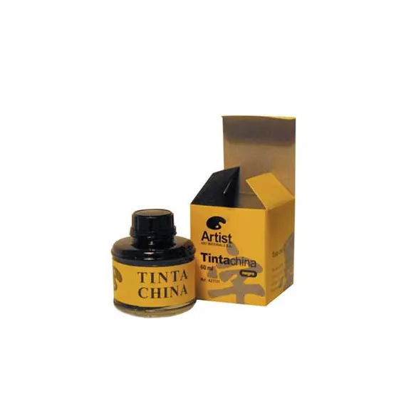 Tinta da China Preto Frasco 60ml