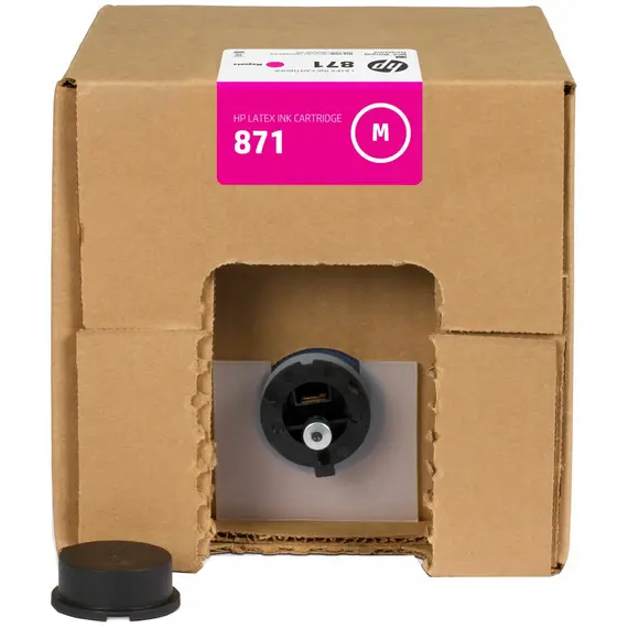 HP 871C 3L Lt Mag Latex Ink Cartridge