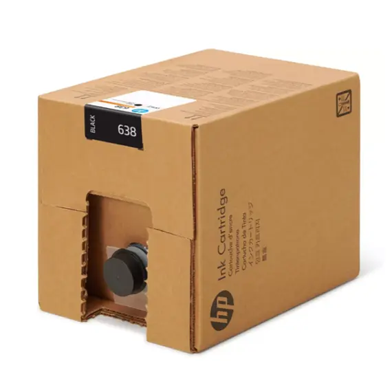 HP 638 10L Black Stitch Ink Cartridge