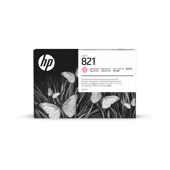 HP 821A 400ml Light Magenta Latex Ink Cartridge