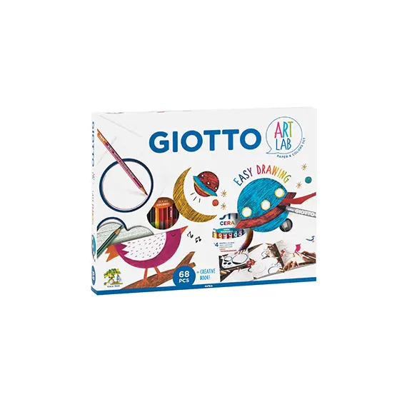 Conjunto Giotto Art Lab Easy Drawing
