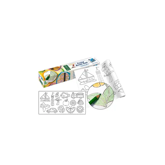 Papel Adesivo para Colorir 30cmx4mts Rolo 1un