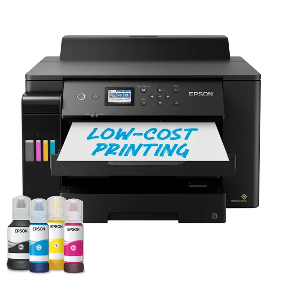 EPSON EcoTank ET-16150 Printer colour Duplex ink-jet A3 4800x1200dpi 25ppm mono/25ppm colour 550 sheets USB LAN Wi-Fi black